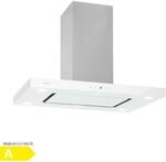 Valeria Inselhaube 90cm 642m&sup3;/h Touch EEC A LED Glas Edelstahl