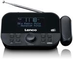 Lenco CR-615BK - DAB+ und FM-Radiowecker mit Zeitprojektion