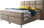 Inter Trading Boxspringbett Miami 180x200 cm muddy