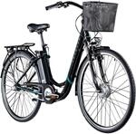 Z&uuml;ndapp Z510 E Bike Damenfahrrad ab 155 cm R&uuml;cktritt Pedelec 28 Zoll Fahrrad mit