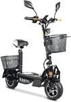 Rolektro, E-Joy Elektro-Scooter 20 Lithium, Schwarz, 36V-20AH Akku, 500 Watt