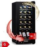 Shiraz 18 Uno Weink&uuml;hlschrank 50l 18Fl Touch-Bedienfeld 5-18&deg;C