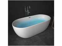 TroniTechnik® Freistehende Badewanne SIFNOS Maße ca. 170 x 80 x 58cm Wanne -