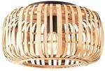 BRILLIANT Lampe, Woodrow Deckenleuchte 1flg hellbraun, Metall/Bambus, 1x A60, E27,