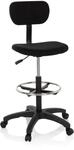 hjh OFFICE Counterstuhl TOP WORK 05 Stoff ohne Armlehnen