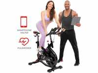 Miweba Sports Indoor Cycle MS300, 13 kg Schwungrad, für zuhause geeignet (Schwarz)
