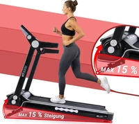 Miweba Sports Laufband Home Track HT3000, mit Steigung, 1300 Watt, 1-16 km/h, 12