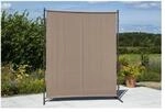 Merxx Sichtschutz Textil, breit, taupe