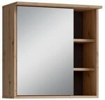 byLIVING Spiegelschrank WELLNESS, Breite 60 cm, Artisan Eiche (Eiche-Optik)