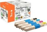 Peach O4650-87 Toner XL (bk, c/m/y) ersetzt OKI 46508712, 46508711, 46508710,