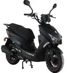Alpha Motors Motorroller Speedstar 50 ccm 45 kmh EURO 5 mattschwarz
