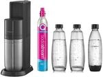 SodaStream DUO Wassersprudler Vorteils-Pack Titan mit 3 Flaschen