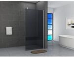 Fa-Bausysteme Walk-In Glas Dusche Grauglas 80 cm