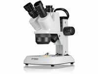 BRESSER Analyth STR Trino 10x - 40x trinokulares Stereo-Mikroskop mit Auf- und