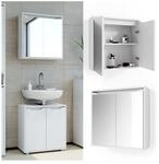 Vicco Spiegelschrank Badspiegel Badezimmerspiegel Ruben Wandspiegel Badschrank