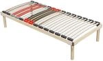 Coemo Hochwertiges Bettgestell mit Lattenrost DORADO 80 x 200 cm Massivholz Buche