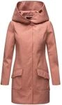 MARIKOO Damen Outdoor Winter Softshelljacke Regenjacke mit gro&szlig;er Kapuze Mayleen