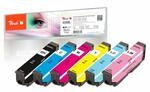 Peach E24 XL 6 Druckerpatronen XL (bk, cy, cyph, ma, maph, ye) ersetzt Epson No.