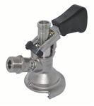 Zapfkopf - Keg Verschluss, Kombi-Fitting, oberer Ausgang (Kelleranstich)