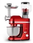 Lucia Elegance K&uuml;chenmaschine Mixer Fleischwolf 1800W BPA-frei