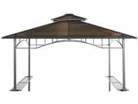 Grasekamp Ersatzdach Hardtop BBQ Pavillon 1,5x2,4m Doppelstegplatten Polycarbonat