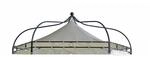 DEGAMO Ersatzdach f&uuml;r Pavillon MODENA, Polyester PVC-beschichtet &eacute;cru