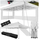 tectake&reg; Pavillon, 6 x 3 m, mit Aluminiumgestell, faltbar und h&ouml;henverstellbar,