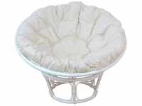 möbel direkt online Papasansessel, Durchmesser 100 cm Sessel mit Kissen