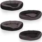 BedDog&reg; Hundebett SUNNY 4in1 oder einfarbig, waschbar, mit Rand, Hundekissen