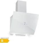 Annabelle 60 Dunstabzugshaube Glas 595 m&sup3;/h Touch-Armatur wei&szlig; Wei&szlig;