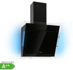 Mirage 60 Dunstabzugshaube 550m&sup3;/h Touch-Panel RGB-Ambiente-Licht Glas Schwarz