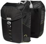 BASIL Doppelpacktasche "Miles" - schwarz/lime