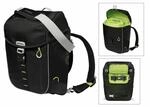 BASIL Einzelpacktasche "Miles" - schwarz/lime