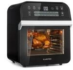 AeroVital Cube Hei&szlig;luftfritteuse 1600W 12l Timer 16 Programme schwarz Schwarz
