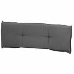 Madison Panama grau, Auflage zu Bank 110 cm 50% Baumwolle / 45% Polyester