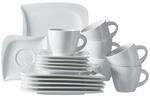 M&auml;ser Kaffeeservice, Porzellan LA MUSICA Elfenbein