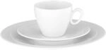 Seltmann Weiden Kaffeeservice Trio Wei&szlig; 18er Set