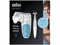 Braun Silk-épil 5 5-810 Epilierer für Frauen für eine sanfte Haarentfernung,