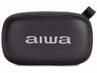 Aiwa BS-110BK Mini Bluetooth Lautsprecher mit Karabiner 10W HyperBass Musik Box