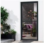 Alu-Fensterbausatz "MASTER SLIM XL" 130x220 cm in Anthrazit