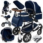 KESSER&reg; Loops Kinderwagen 4 in 1 Kombikinderwagen Komplett-Set auch als Buggy f&uuml;r