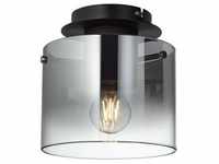 BRILLIANT Lampe Beth Deckenleuchte 20cm Kaffee/rauchglas 1x A60, E27, 60W, g.f.