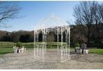 CLP Rosenpavillon aus Eisen Leila, Gartenpavillon im Jugendstil nostalgisch,