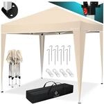 KESSER&reg; Pavillon 3x3m wasserdicht inkl. Tragetasche mit Rollen Pop-Up