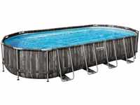 Bestway® Power Steel™ Frame Pool Komplett-Set mit Filterpumpe 732 x 366 x 122 cm ,