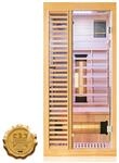 Dewello&reg; Infrarotkabine Infrarotsauna HAMLIN 90cm x 90cm inkl. 4