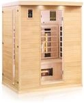 Dewello&reg; Infrarotkabine Infrarotsauna PIERSON 160cm x 105cm inkl. 6