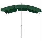Siena Garden Tropico Mittelstockschirm anthrazit/gr&uuml;n 210x140cm Gestell Stahl anthr