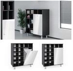 Vicco W&auml;scheschrank Fynn Badschrank mit W&auml;schekorb Badezimmerschrank Badm&ouml;bel
