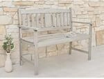 Bank STIRLING, 2-Sitzer, grau